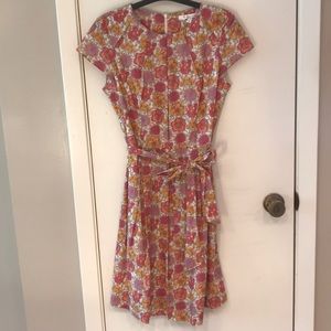 NWT Brooks Brothers Liberty Print Dress in Petite